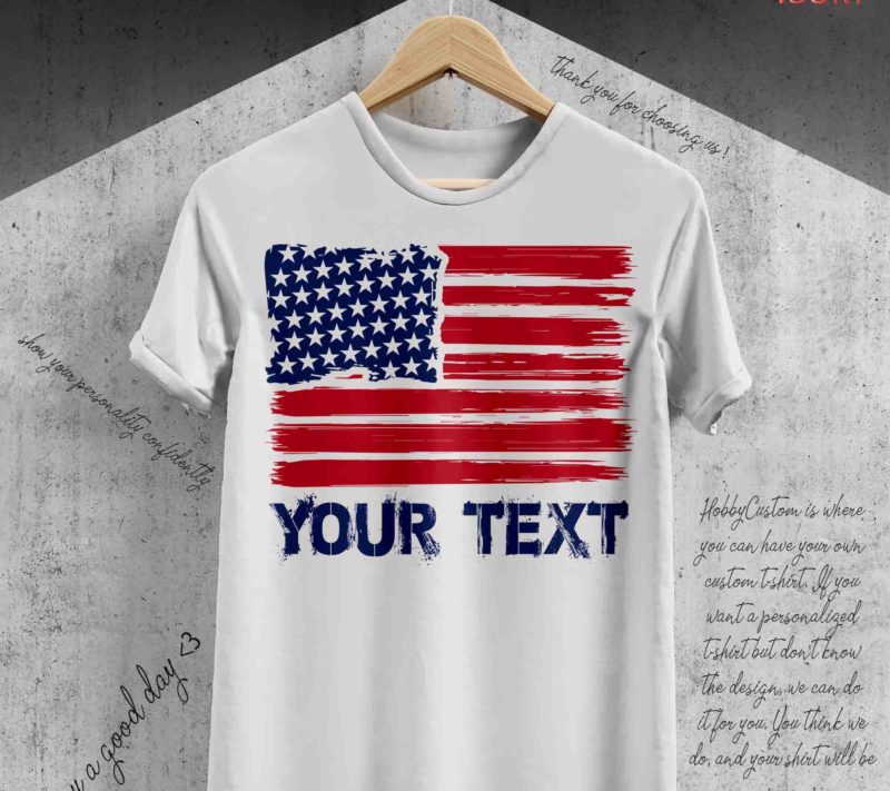 4th of july american flag images, custom t-shirt